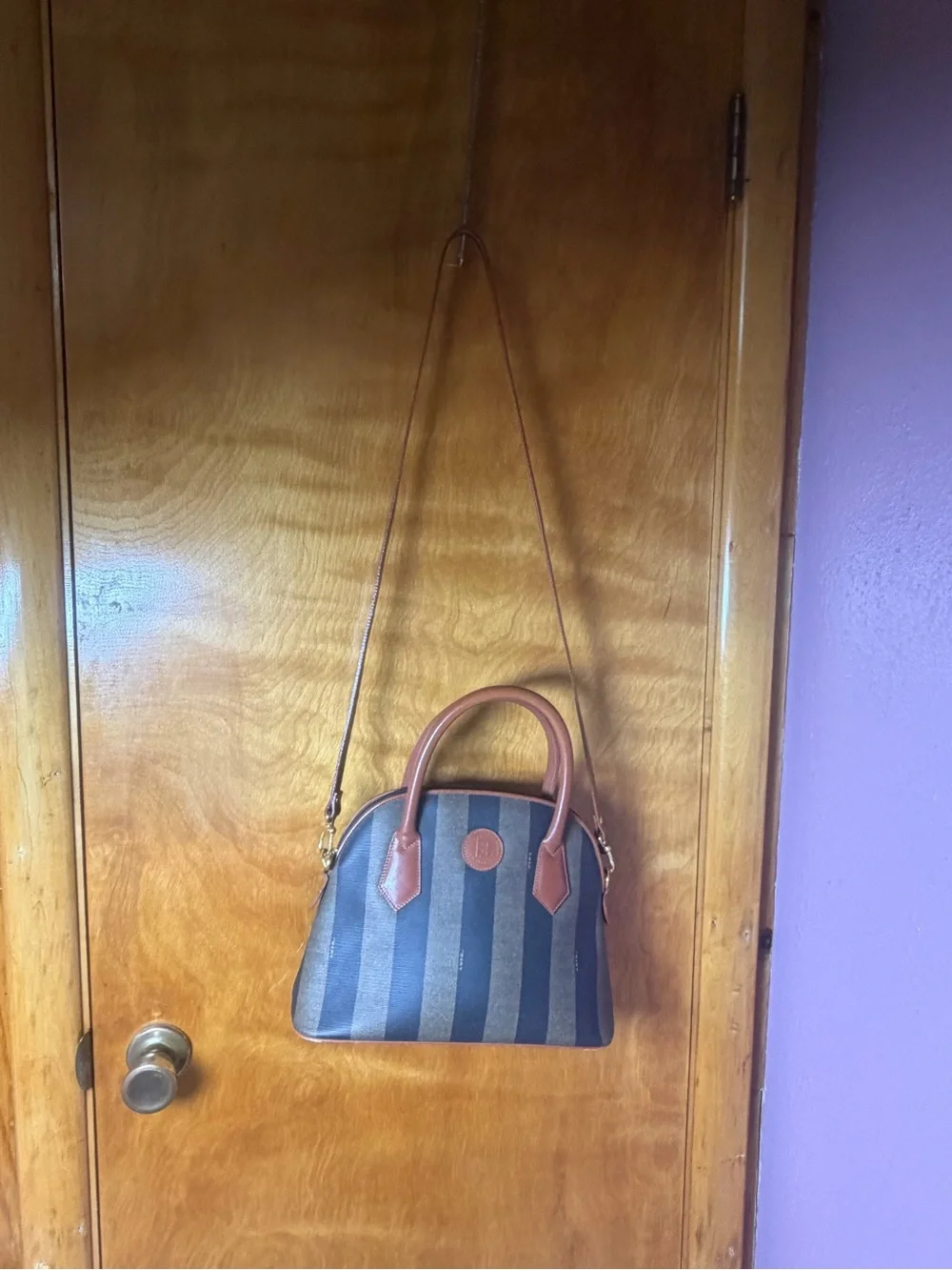 Fendi dome satchel